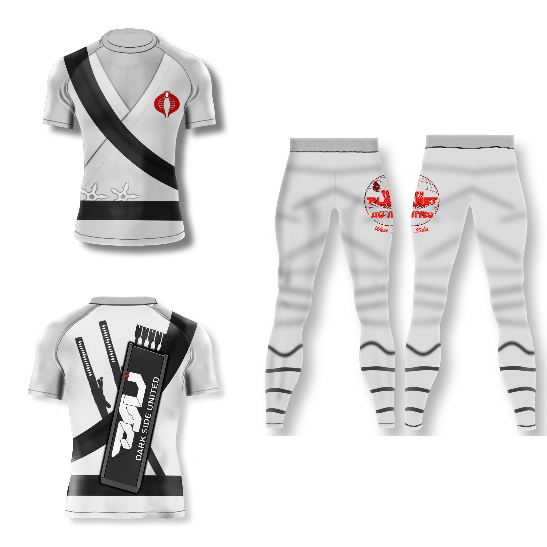 DSU Storm Shadow Short Sleeve Rashguard & Spats