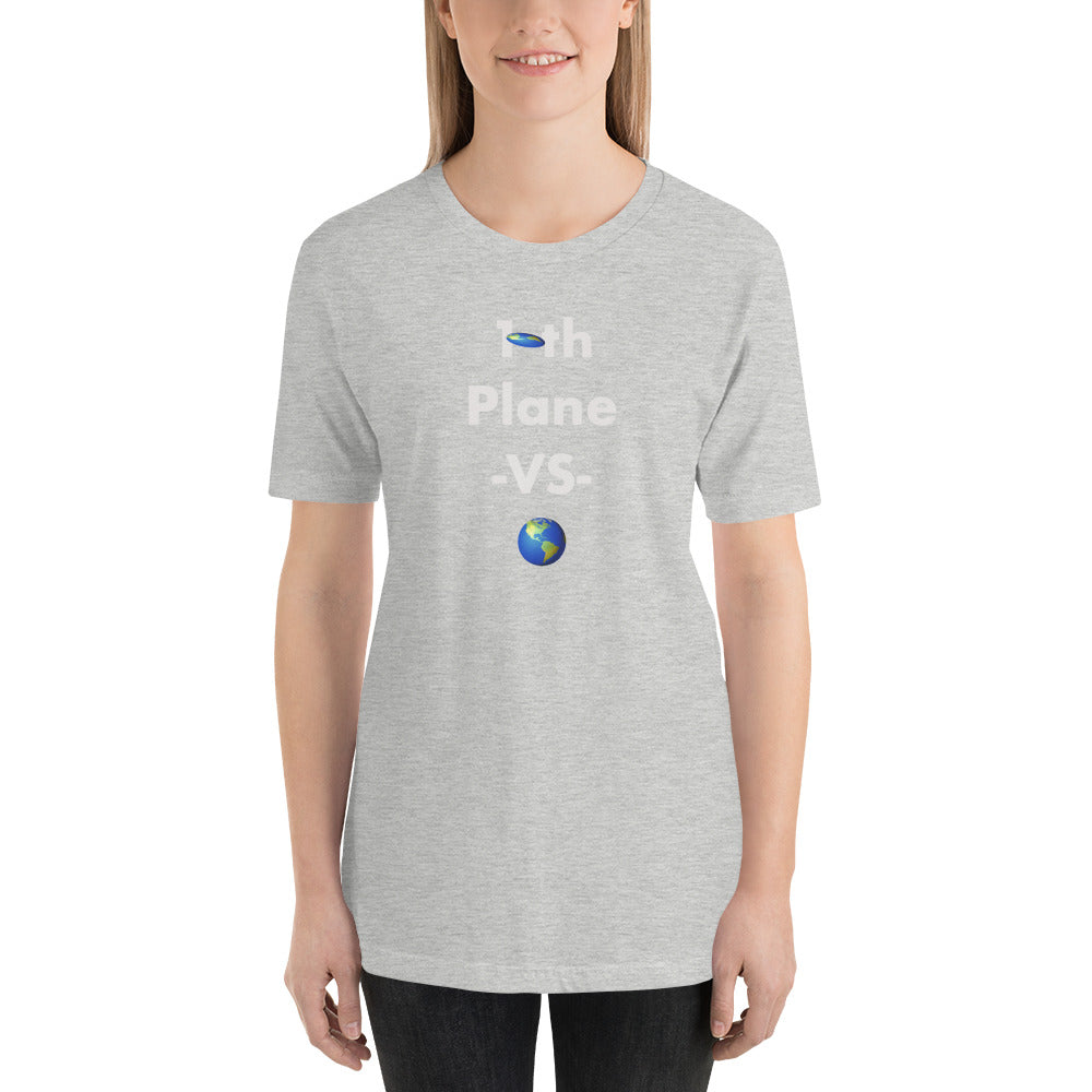 10th Plane Flat Earth Short-Sleeve Unisex T-Shirt