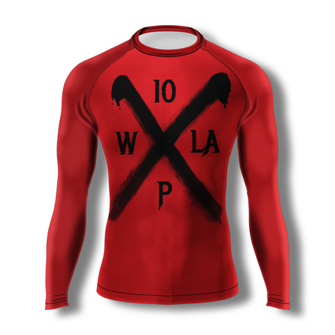 10PWLA Black X Rashguard