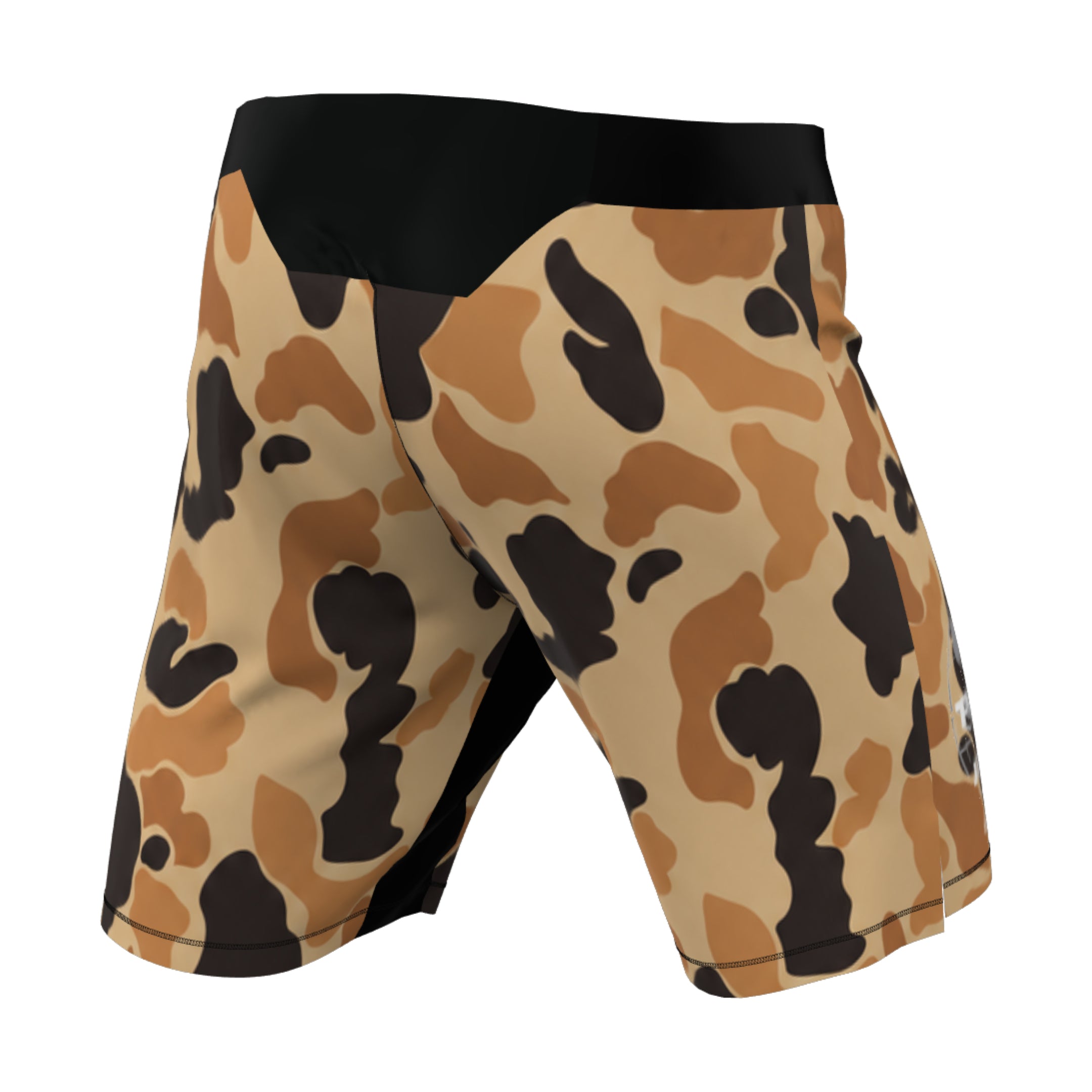 Tan Camo Shorts