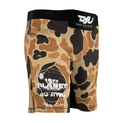 Tan Camo Shorts