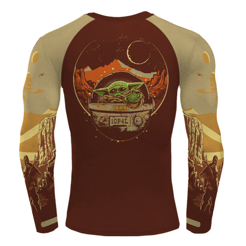 Baby Yoda Long Sleeve Rashguard