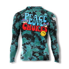 Einstein "Peace Love Chokes" Rashguard