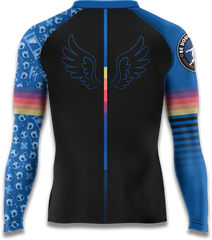 Unicorn Long Sleeve Rashguard (Blue)