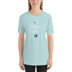 10th Plane Flat Earth Short-Sleeve Unisex T-Shirt